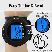 Load image into Gallery viewer, Vive Wrist Blood Pressure Unit Online Price Only
